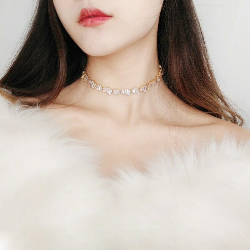 Shine Adjustable Choker Necklace - Jera Paris Jewelry