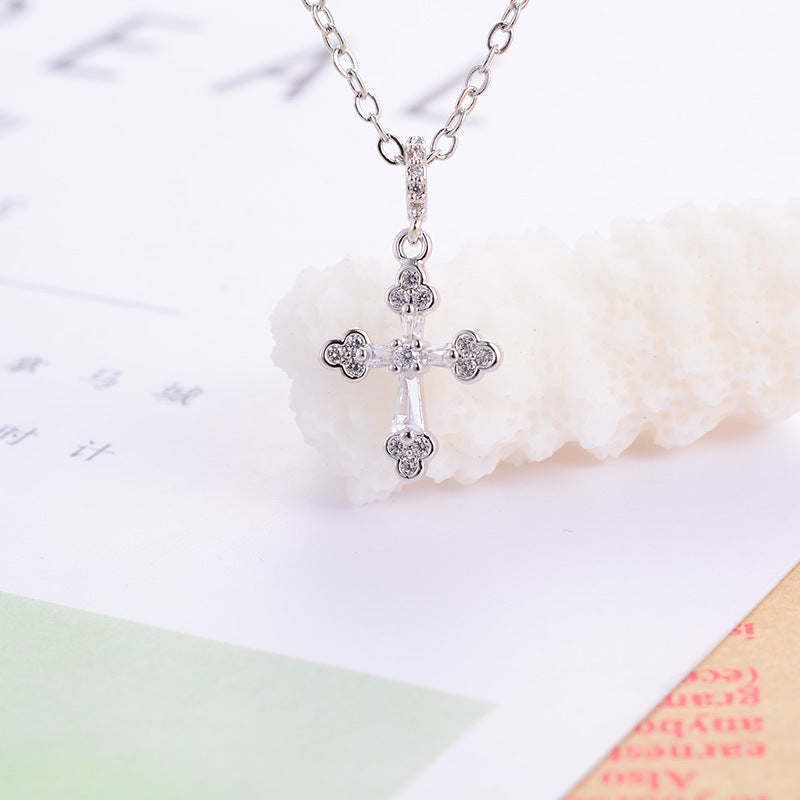 Miracles Cross 14K Plated Necklace - Jera Paris Jewelry