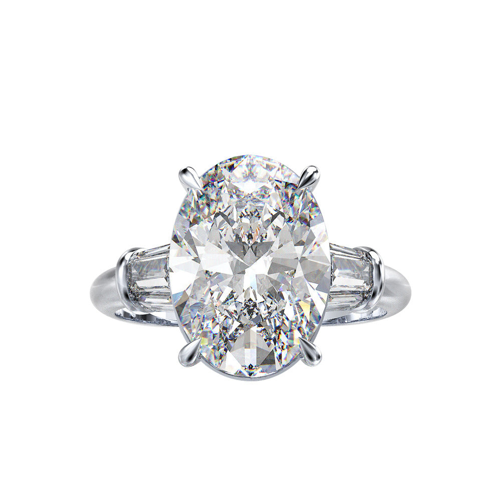 Elle 8ct. Oval Diamond Style Ring - Jera Paris Jewelry