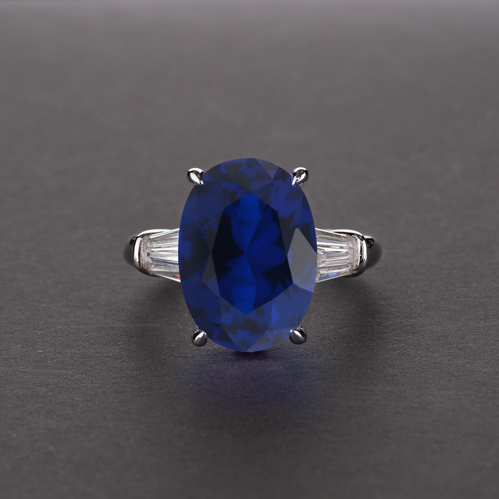 Elle 8ct. Oval Diamond Style Ring - Jera Paris Jewelry