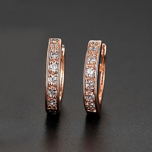 Faye Platinum Design Earrings - Jera Paris Jewelry
