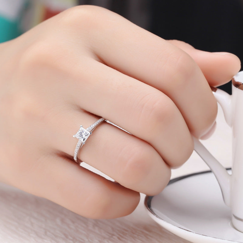 Luisa Princes Forever Solitaire Ring - Jera Paris Jewelry