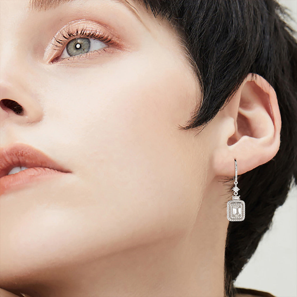 Alessia Emerald Drop Earrings - Jera Paris Jewelry