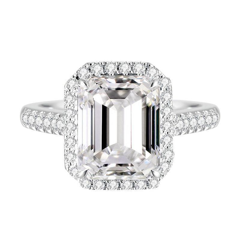 Leonie 6ct. Platinum Style Ring - Jera Paris Jewelry