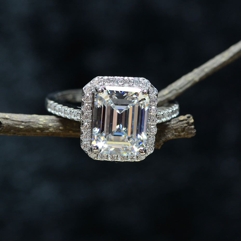 Leonie 6ct. Platinum Style Ring - Jera Paris Jewelry