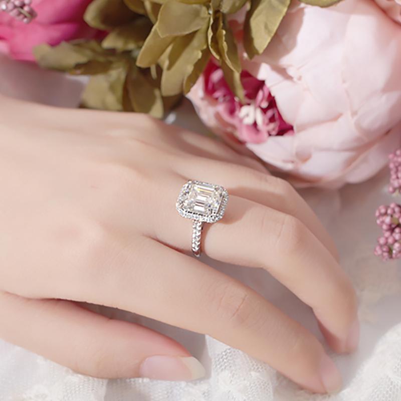 Leonie 6ct. Platinum Style Ring - Jera Paris Jewelry