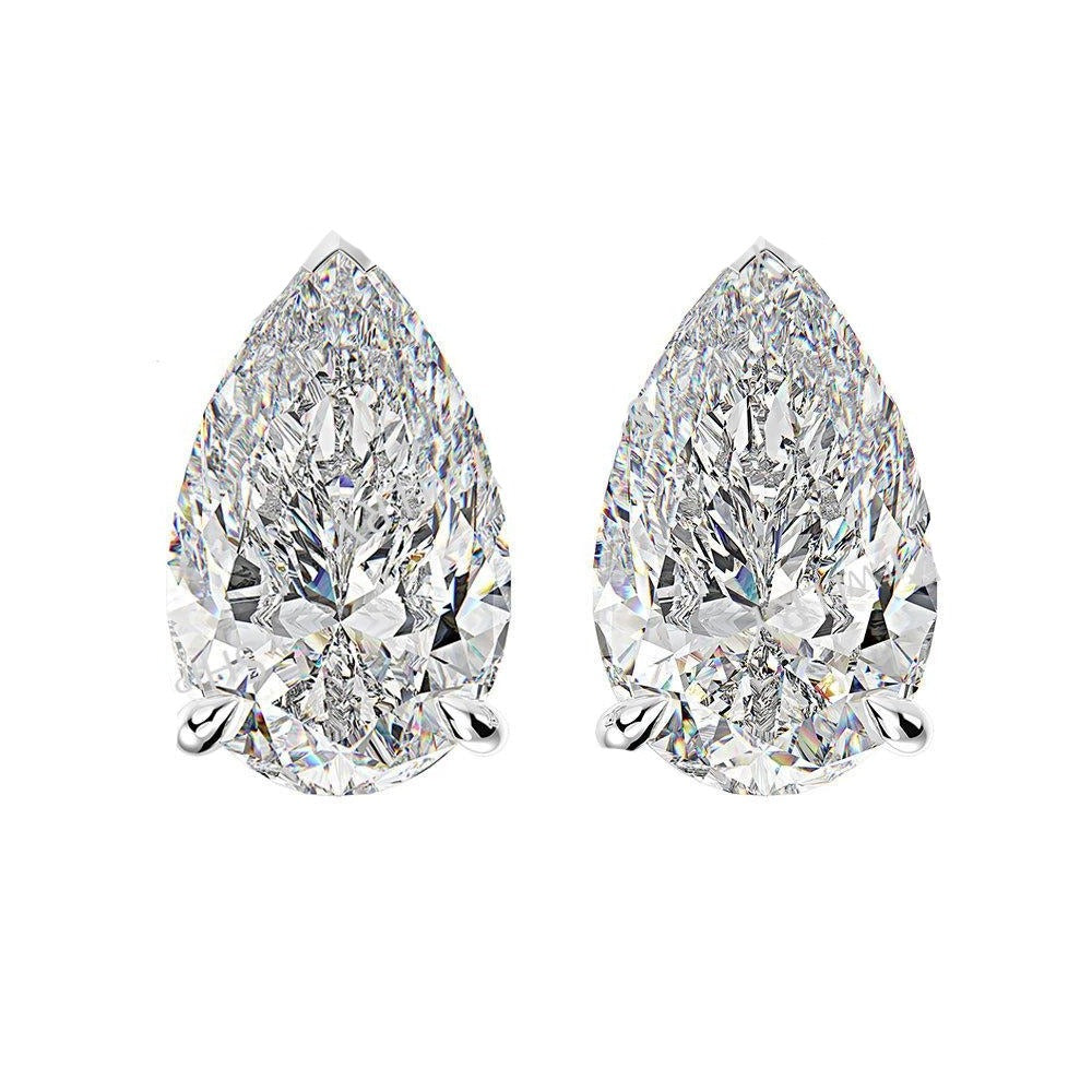 Mia Platinum Style 0.4ct. Earrings - Jera Paris Jewelry
