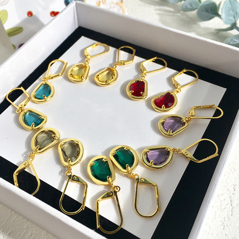 Venice Multi Colors Drop Earrings - Jera Paris Jewelry