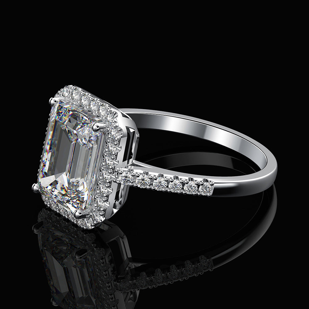 Leonie 6ct. Platinum Style Ring - Jera Paris Jewelry