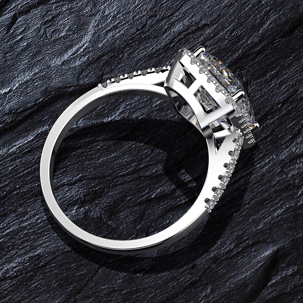 Leonie 6ct. Platinum Style Ring - Jera Paris Jewelry