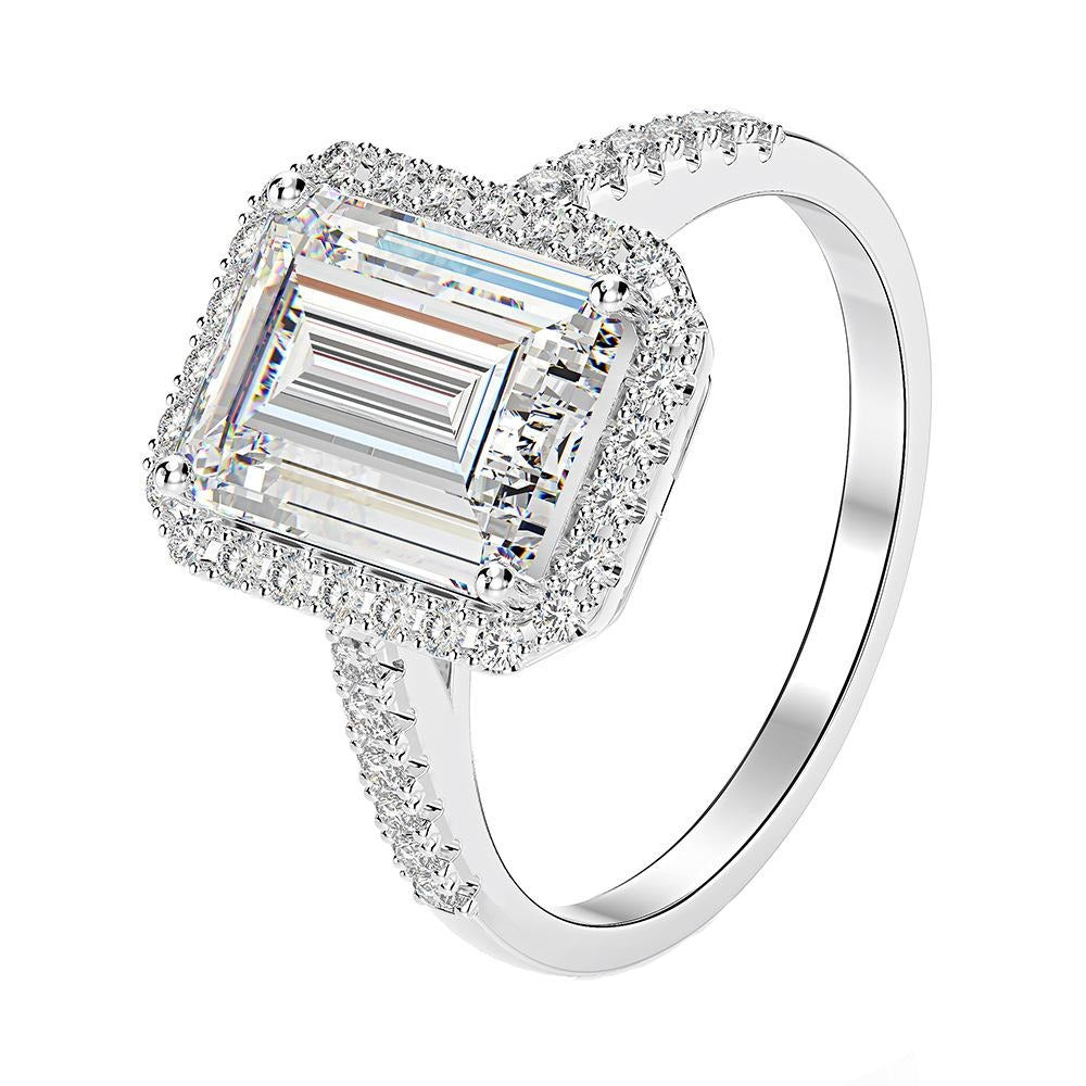 Leonie 6ct. Platinum Style Ring - Jera Paris Jewelry