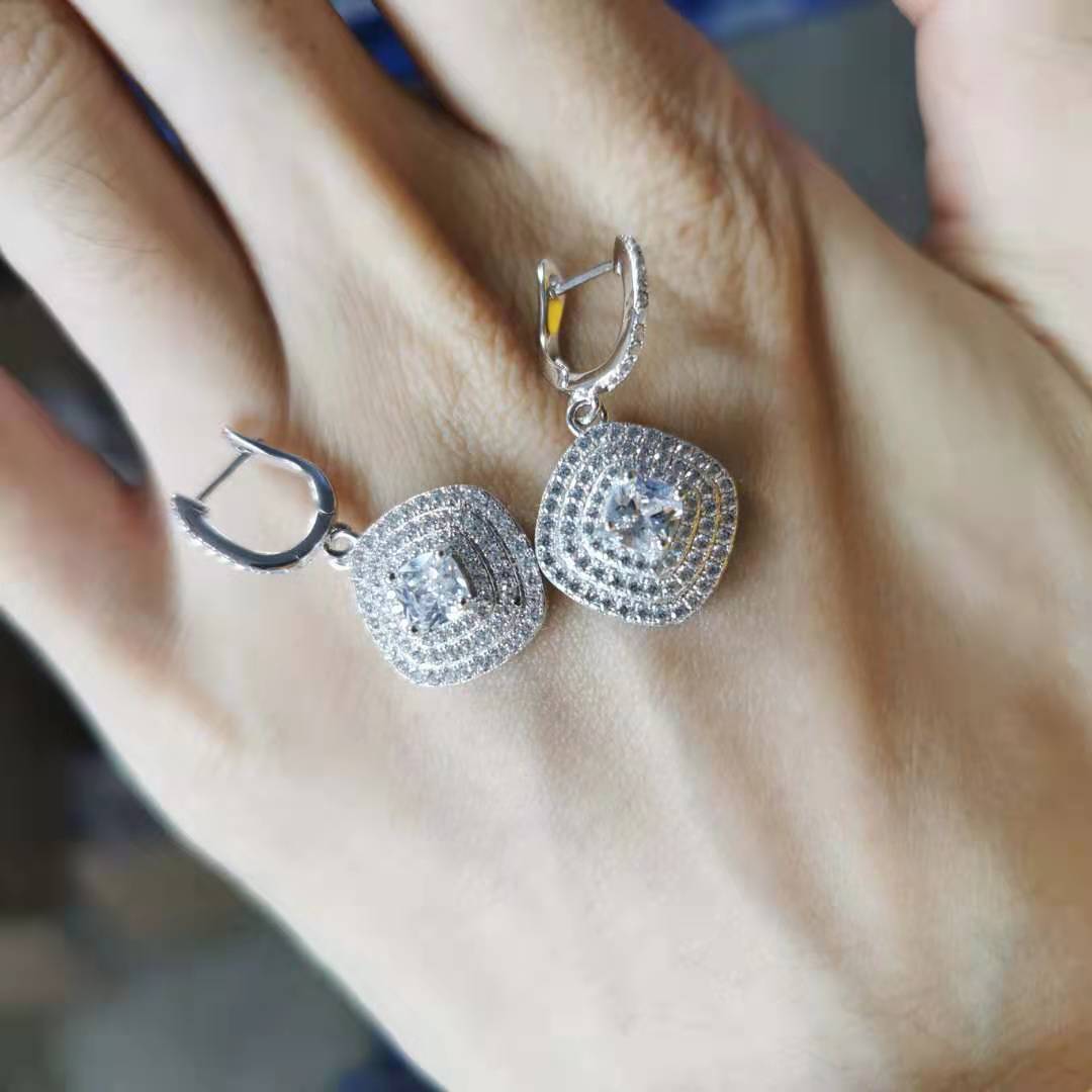 Laura Yellow Diamond Earrings - Jera Paris Jewelry