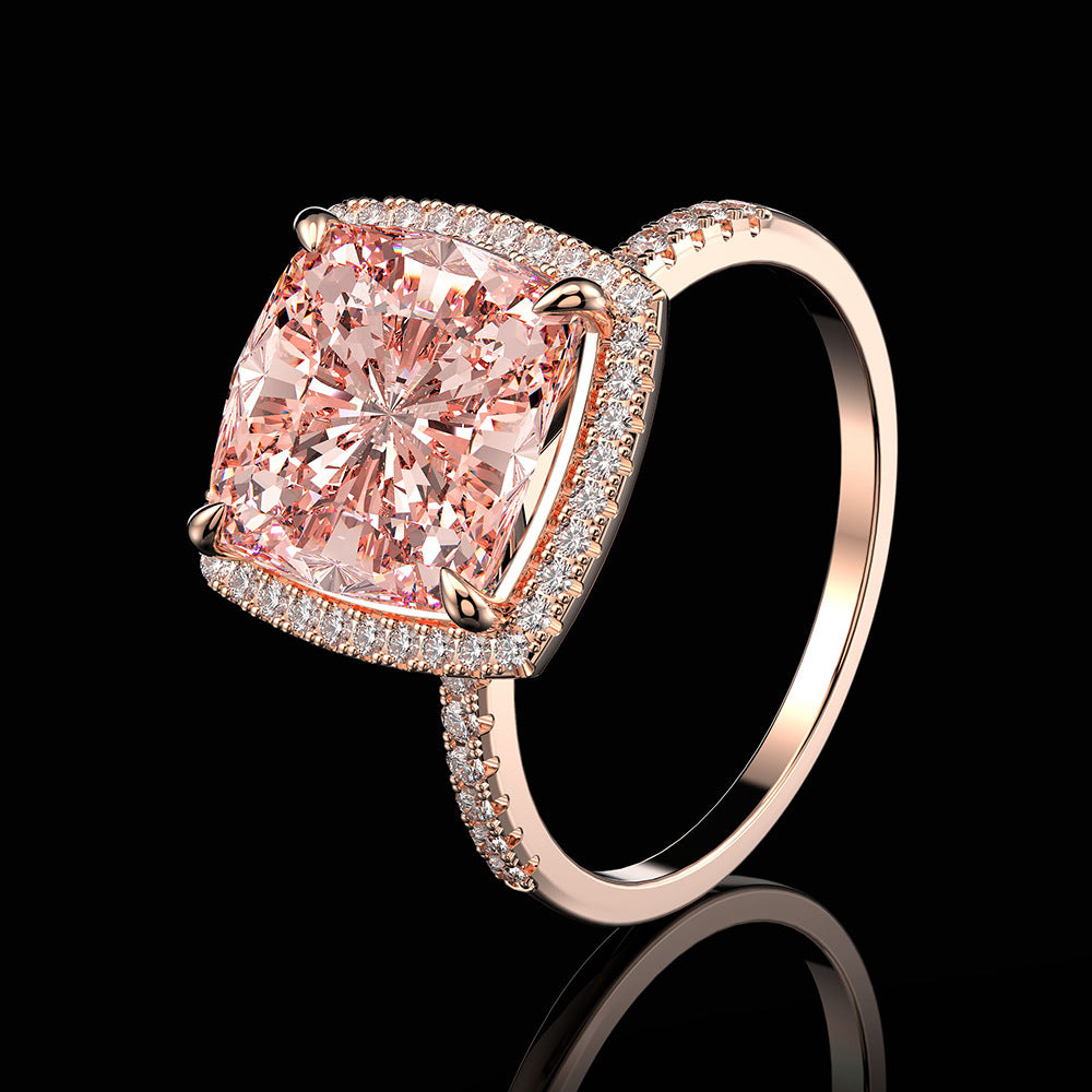 Morganite Style 10ct Ring - Jera Paris Jewelry