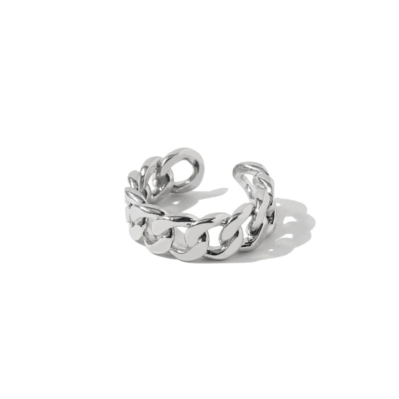 Modern Knot Golden Ring - Jera Paris Jewelry