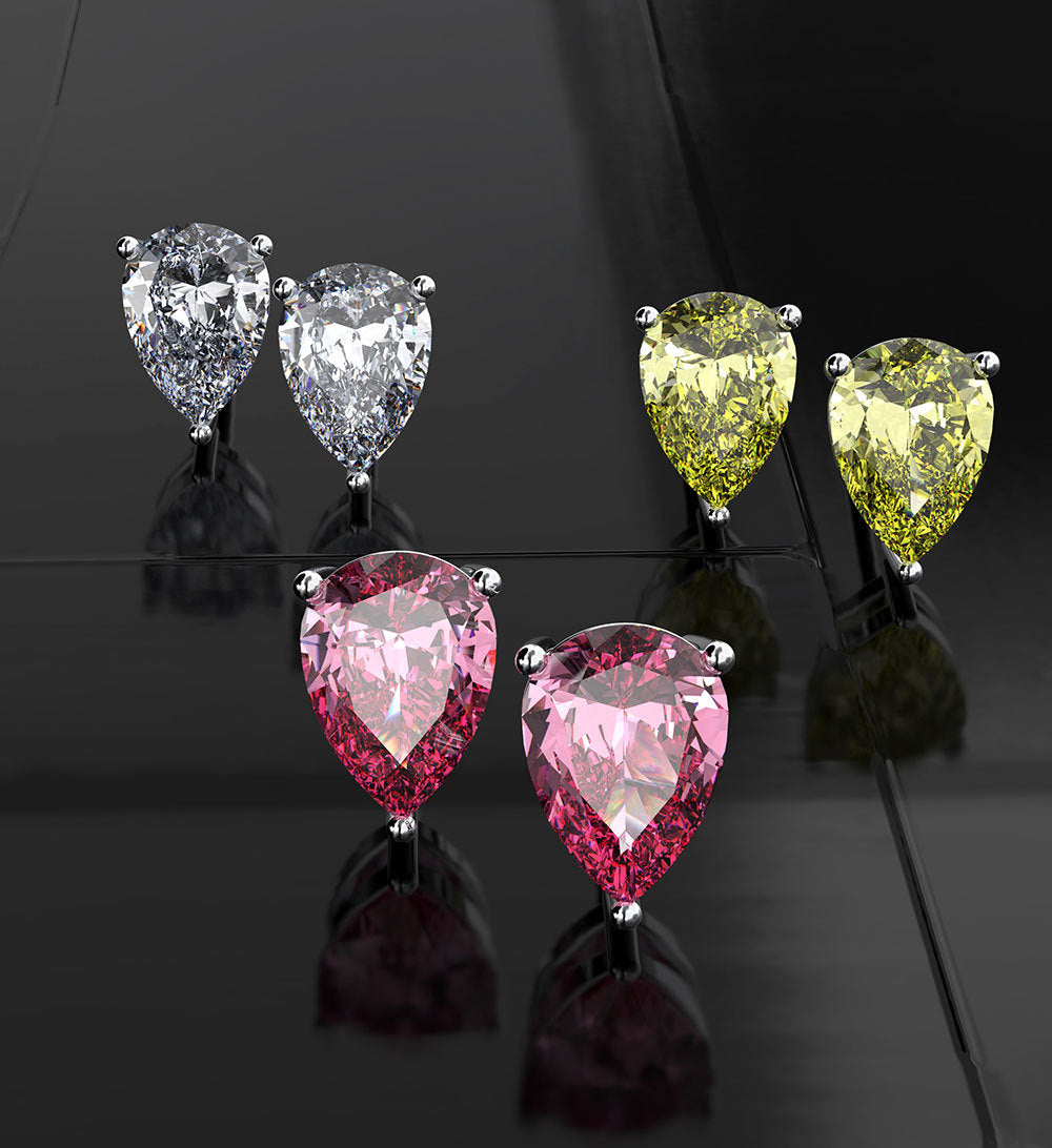 Grace Brilliant 0.6ct Stud Earrings - Jera Paris Jewelry