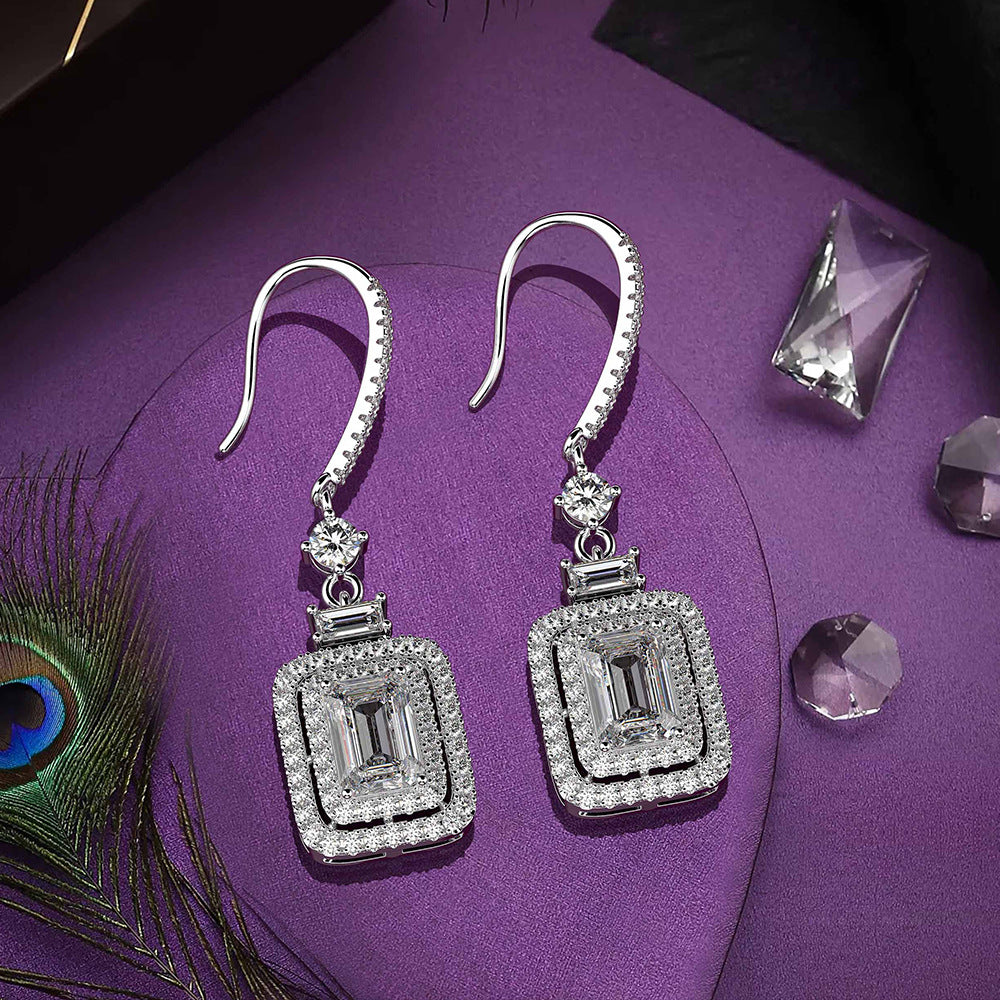 Alessia Emerald Drop Earrings - Jera Paris Jewelry