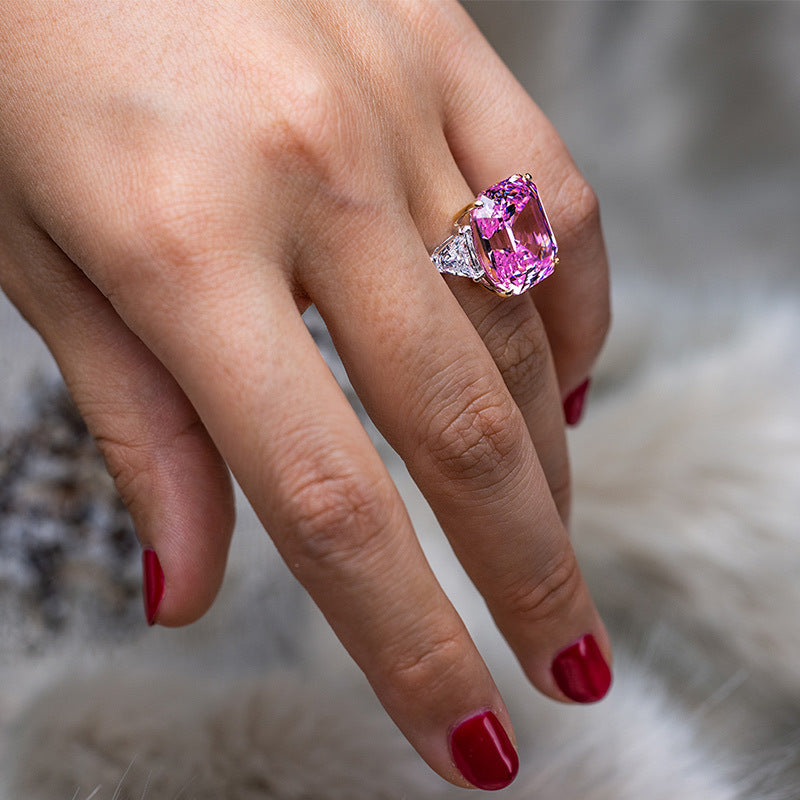Ritz 8ct. Emerald Cut Ring - Jera Paris Jewelry