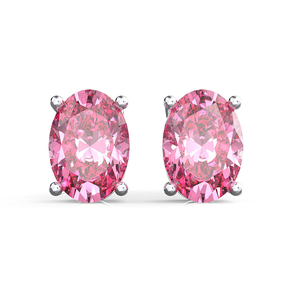 Ivy Oval Classic Stud Earrings - Jera Paris Jewelry