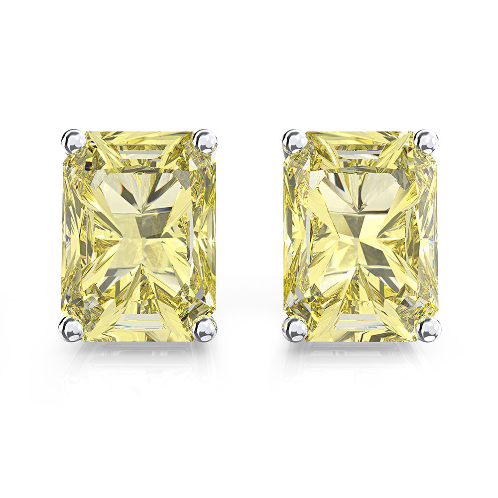 Mia Emerald Cut Stud Earrings - Jera Paris Jewelry