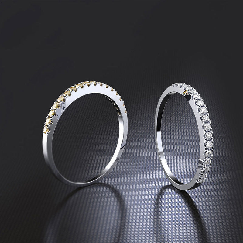 Belle Eternity Platinum Plated Ring - Jera Paris Jewelry