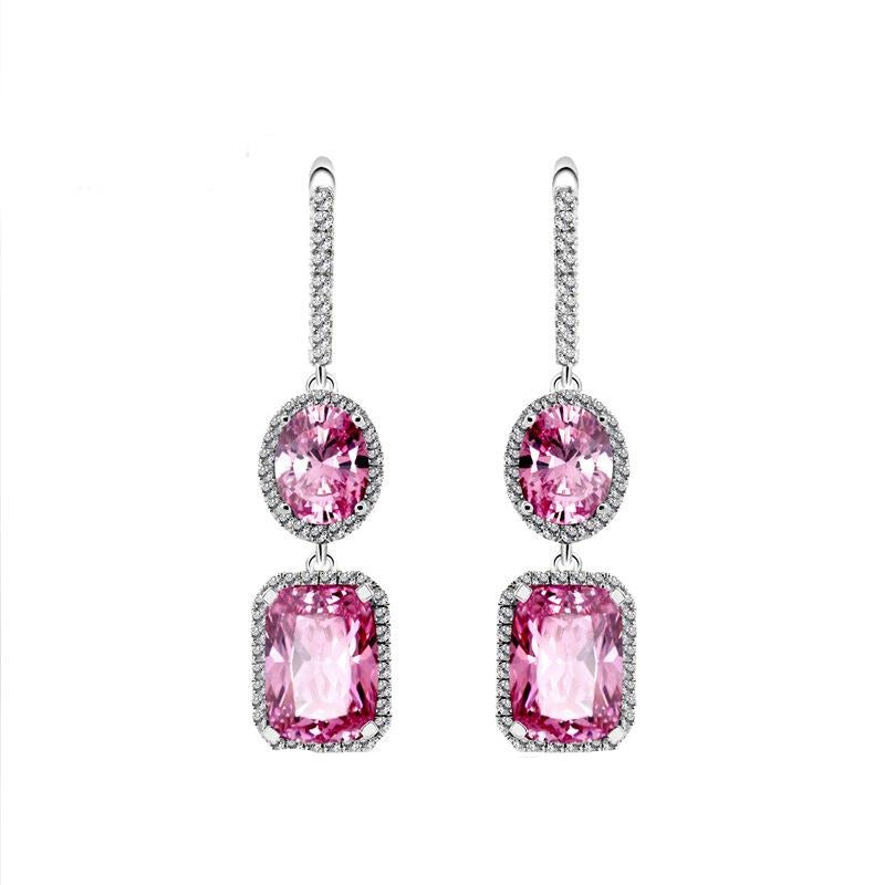 Lilou Lux Bridal Drop Earrings - Jera Paris Jewelry