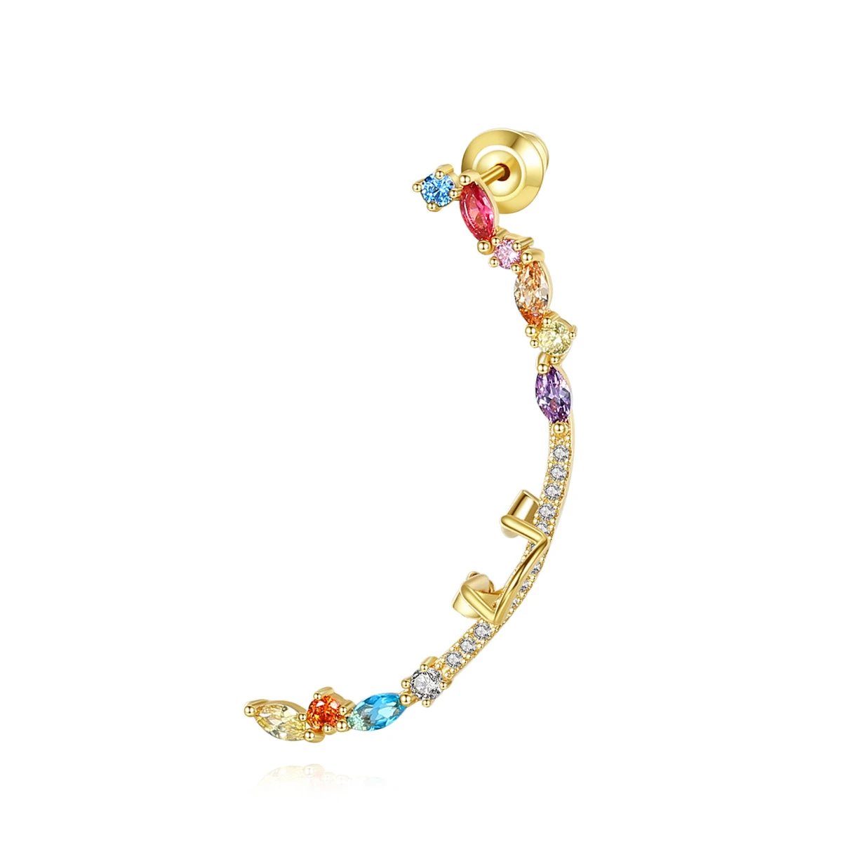 Muse 14K Plated Cuff Earrings - Jera Paris Jewelry