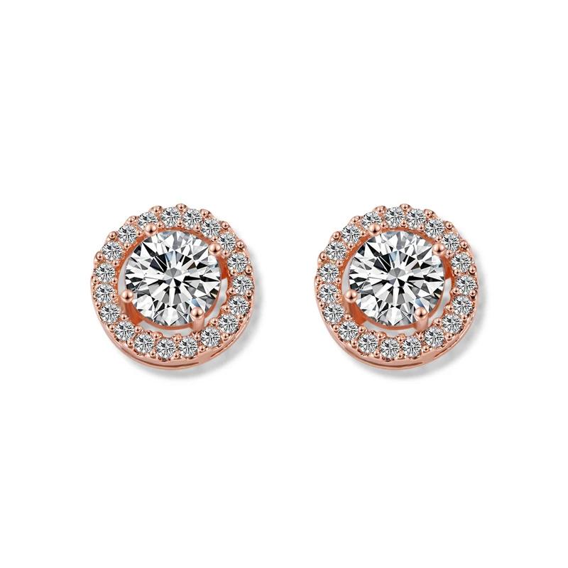 Audrey Classic Silver Stud Earrings - Jera Paris Jewelry