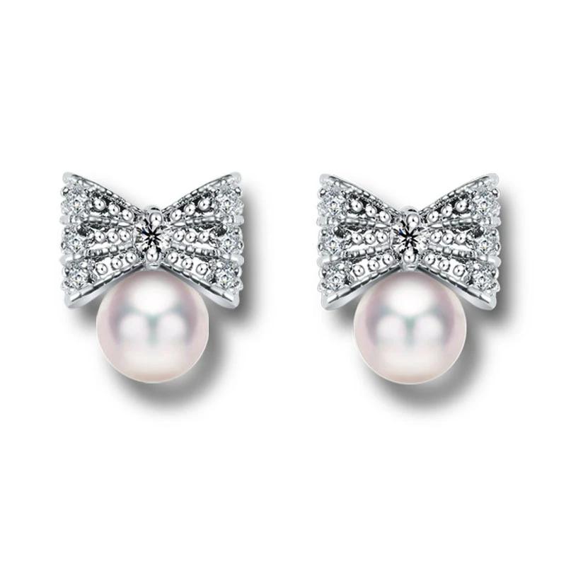 Oceane Pearl Stud Earrings - Jera Paris Jewelry