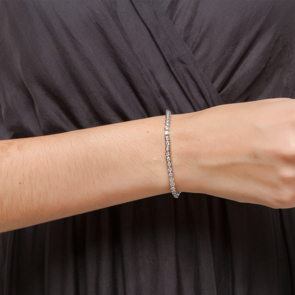 Ines Classic Tennis Bracelet - Jera Paris Jewelry