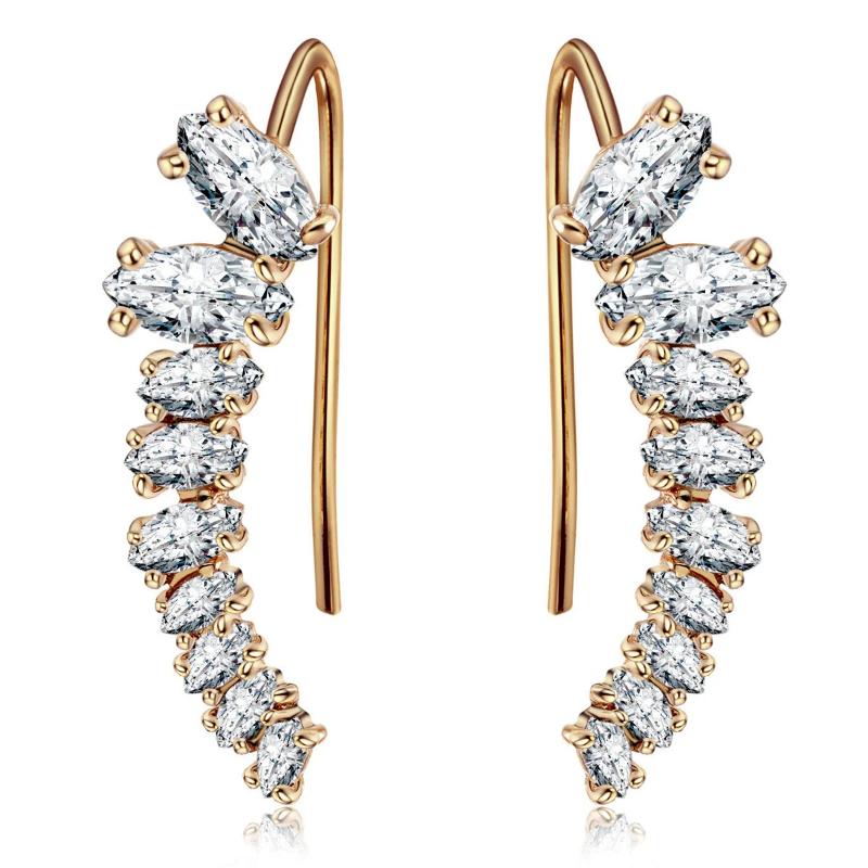 Angel Trendy Earrings Jackets - Jera Paris Jewelry