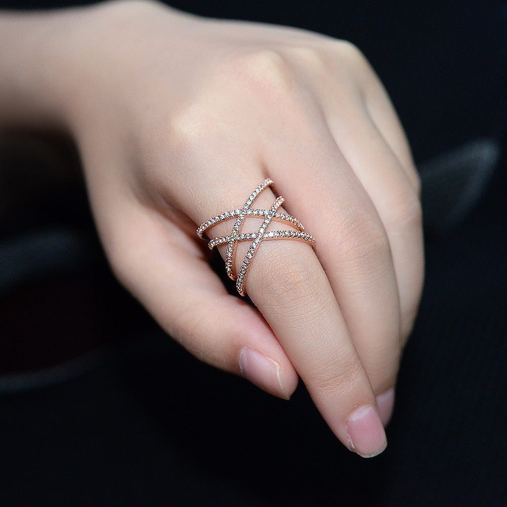 Era Modern Mirco Pave Ring - Jera Paris Jewelry