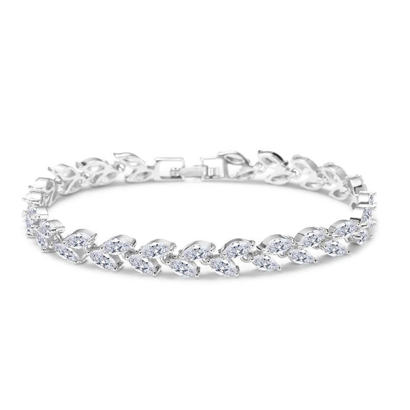 Leonie Rose Gold Plated Bracelet - Jera Paris Jewelry