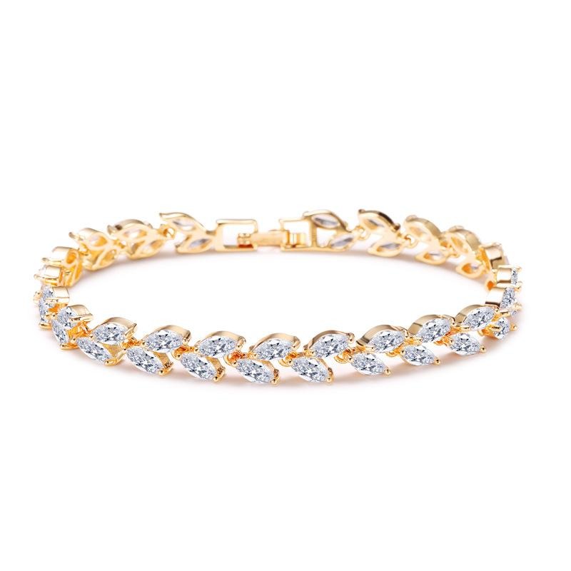 Leonie Rose Gold Plated Bracelet - Jera Paris Jewelry