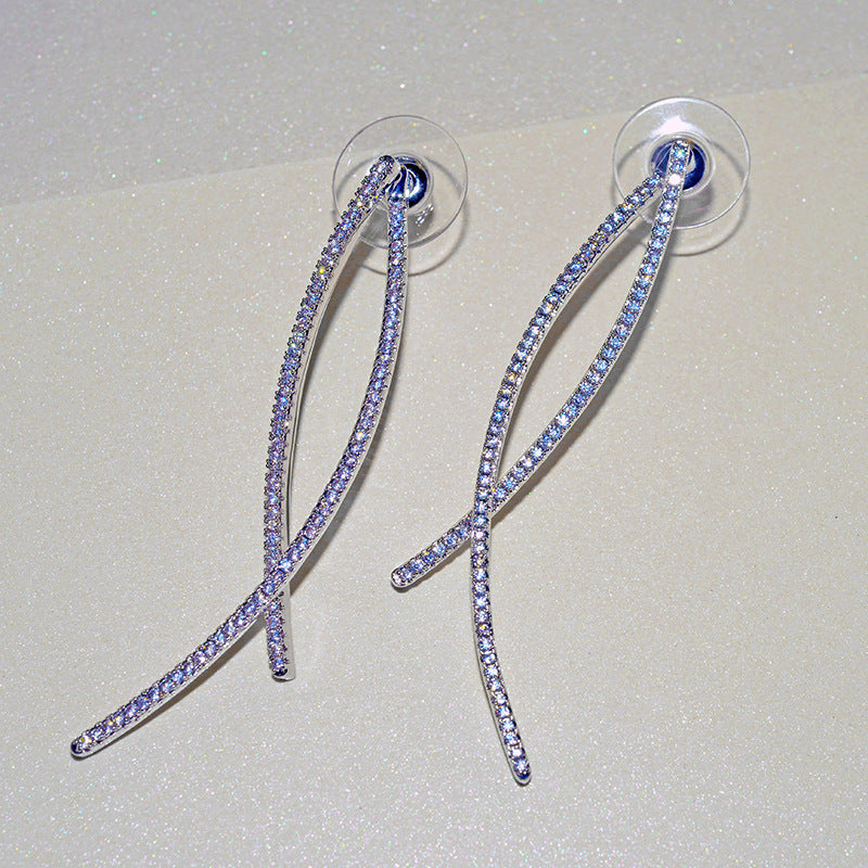 Pure Lines Two Ways Earrings - Jera Paris Jewelry