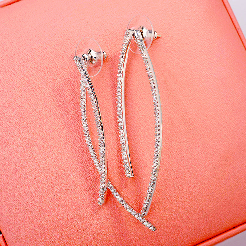 Pure Lines Two Ways Earrings - Jera Paris Jewelry