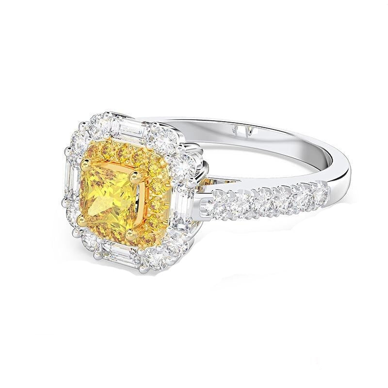 Diana Yellow Diamond Style Ring - Jera Paris Jewelry