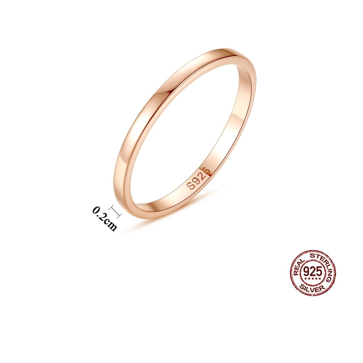 Forever Rose Gold Plated Ring - Jera Paris Jewelry