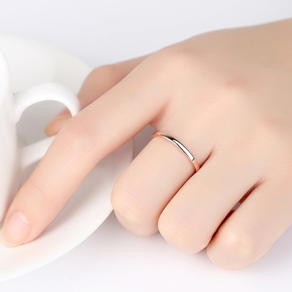 Forever Rose Gold Plated Ring - Jera Paris Jewelry