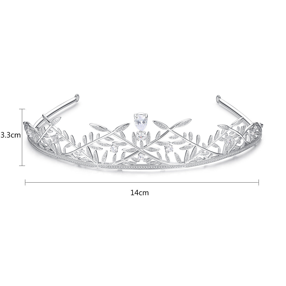 Josephine Hair Accessories Tiara - Jera Paris Jewelry