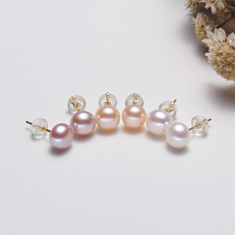 Finest Natural Pearl Stud Earrings - Jera Paris Jewelry