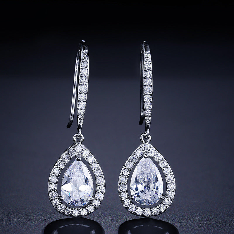 Rose Golden Elegance Earrings - Jera Paris Jewelry