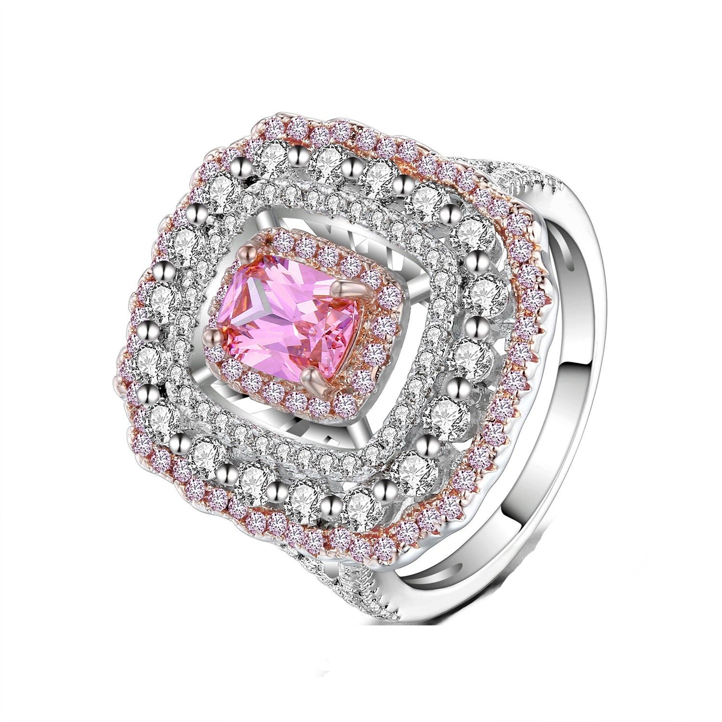Galaxy 18K Pink Diamond Style Ring - Jera Paris Jewelry