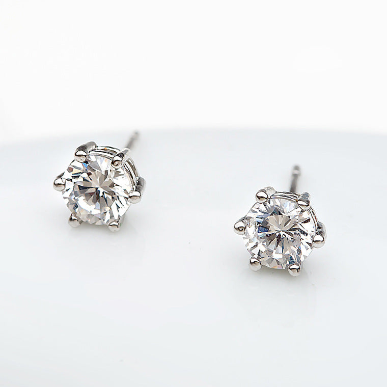 Jolli Diamond 5mm Stud Earrings - Jera Paris Jewelry
