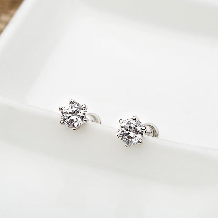Jolli Diamond 5mm Stud Earrings - Jera Paris Jewelry