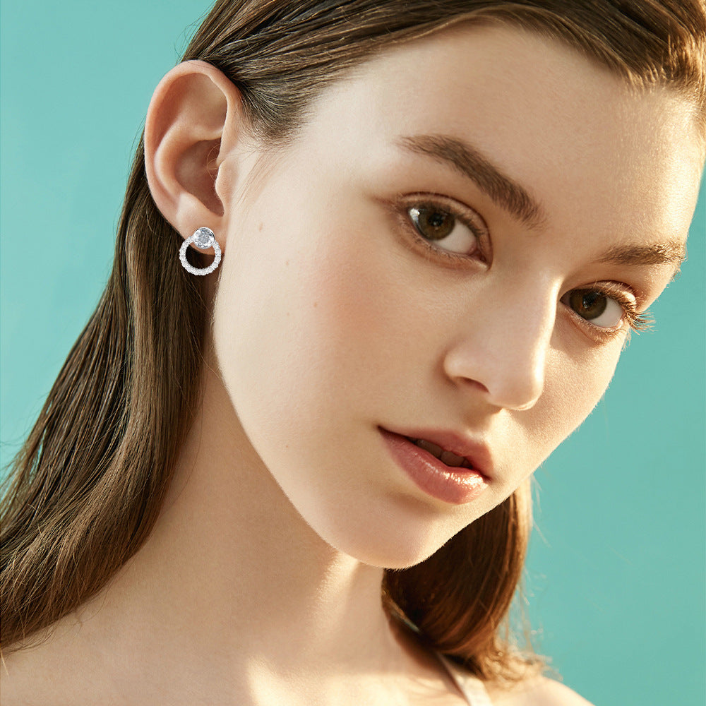 Julia Sapphire Style Stud Earrings - Jera Paris Jewelry