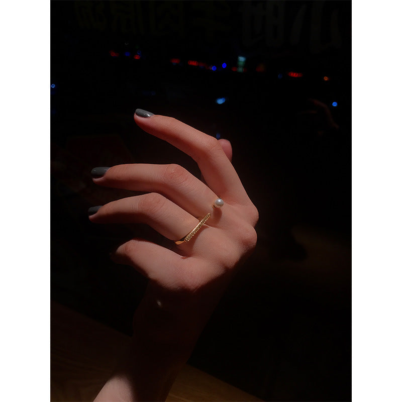Molly Pearl Designer Ring - Jera Paris Jewelry