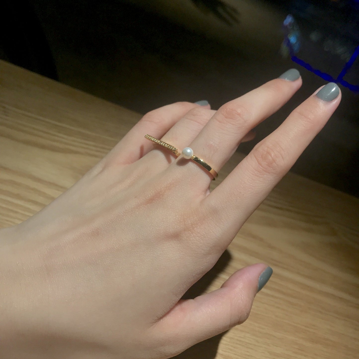 Molly Pearl Designer Ring - Jera Paris Jewelry
