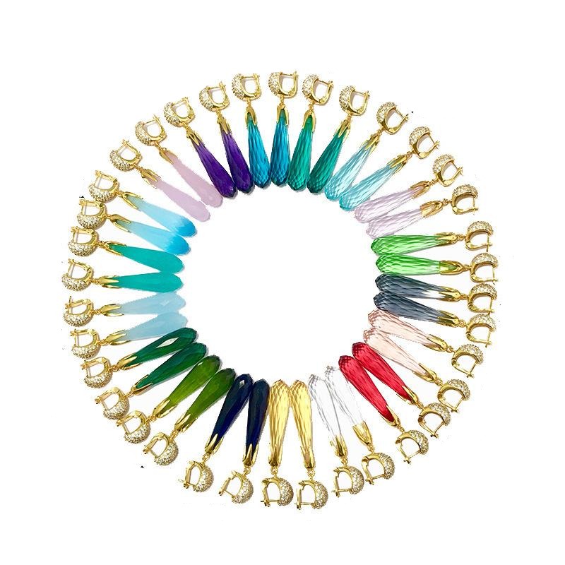 Florence Multi Colors Earrings - Jera Paris Jewelry