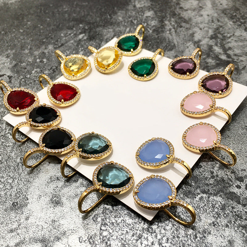 Crystal 14K Gold Plated Earrings - Jera Paris Jewelry