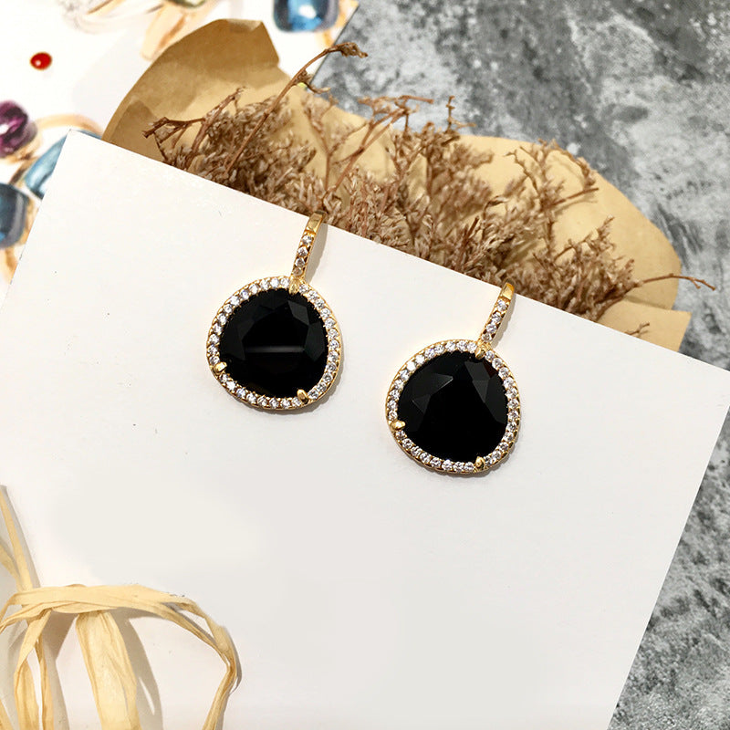Crystal 14K Gold Plated Earrings - Jera Paris Jewelry